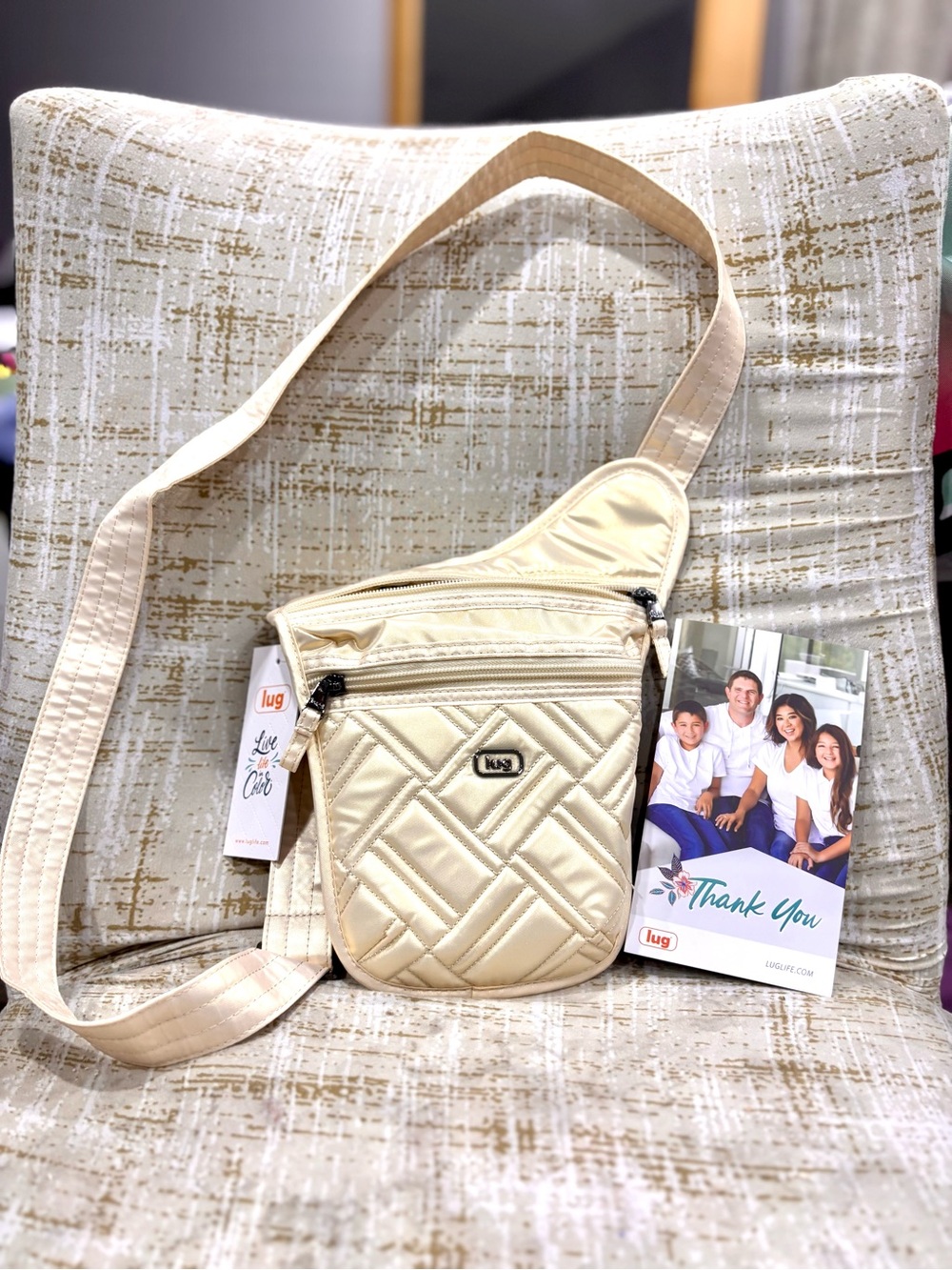 LUG slingshot convertible crossbody bag